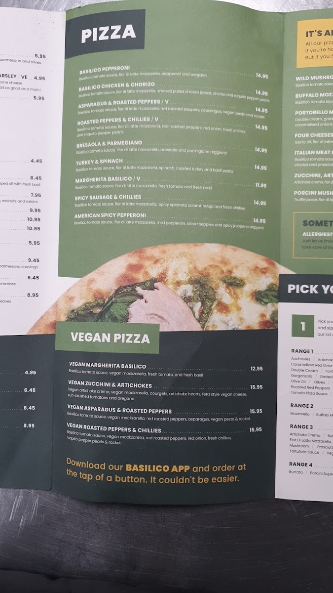 Menu Basilico Marylebone-3